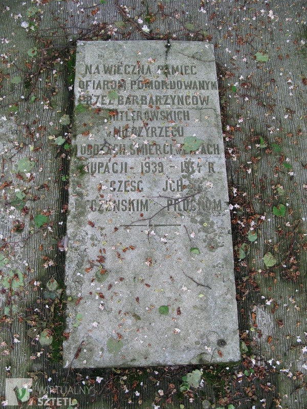 nagrobek 1 międzyrzecz